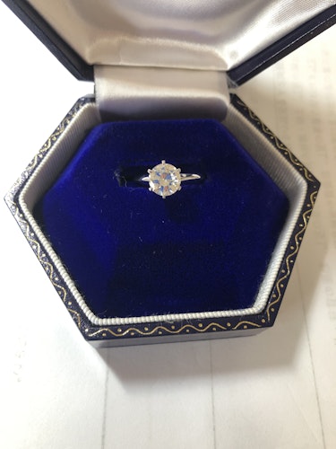 ダイヤモンドリング(指輪) pt900 1.3ct