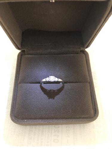 ダイヤモンドリング(指輪) PT900 0.3ct