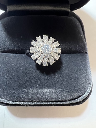 ダイヤモンドリング(指輪) pt900 2ct