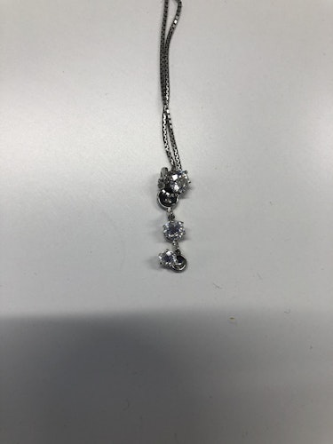 ダイヤモンドネックレス pt900 1ct