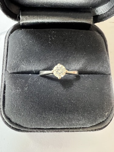 ダイヤモンドリング(指輪) pt900 0.5ct