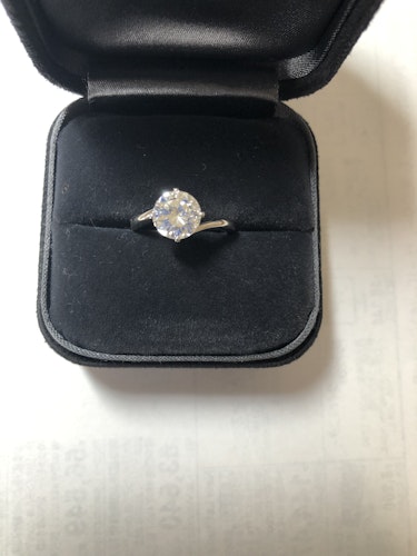 ダイヤモンドリング(指輪) pt900 1ct