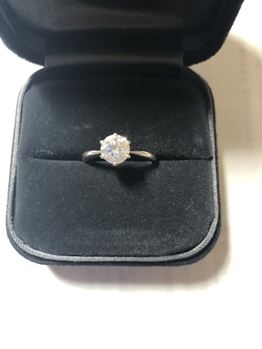 ダイヤモンドリング(指輪) pt900 1ct