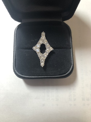 ダイヤモンドペンダント pt900 2ct