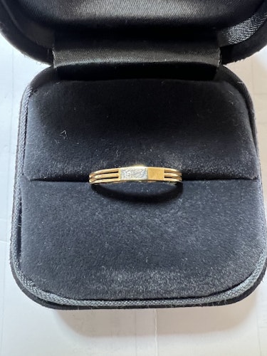 ダイヤモンドリング(指輪) 18k 0.2ct