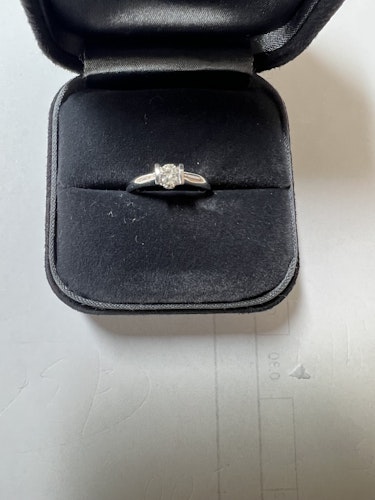 ダイヤモンドリング(指輪) pt900 0.5ct