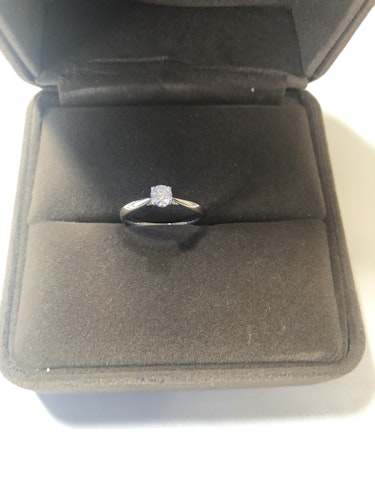 ダイヤモンドリング(指輪) pt900 0.3ct