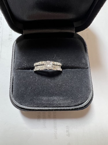 ダイヤモンドリング(指輪) pt900 1ct