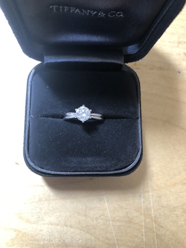 ダイヤモンドリング(指輪) pt900 0.5ct