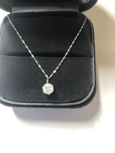 ダイヤモンドネックレス pt900 0.5ct