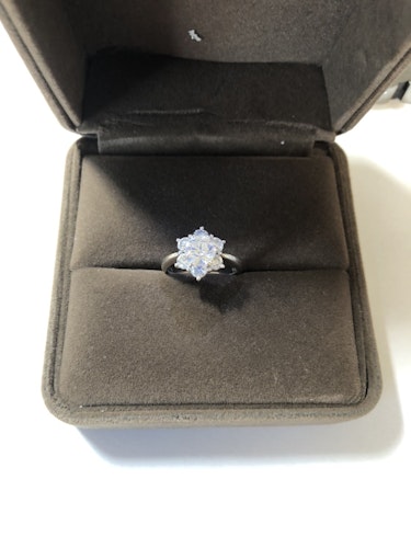 ダイヤモンドリング(指輪) pt900 1ct