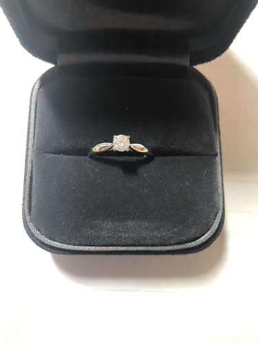 ダイヤモンドリング(指輪) pt900 0.3ct