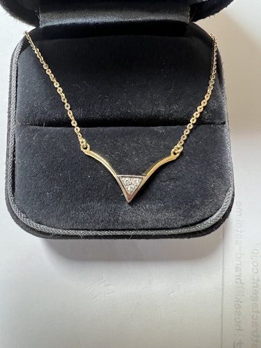 ダイヤモンドネックレス 18k