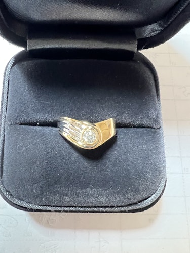 ダイヤモンドリング(指輪) 18k 0.3ct