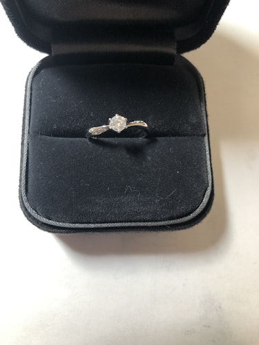 ダイヤモンドリング(指輪) pt900 0.2ct