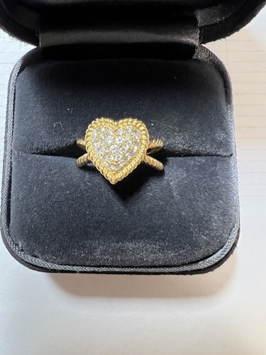 ダイヤモンドリング(指輪) 18k