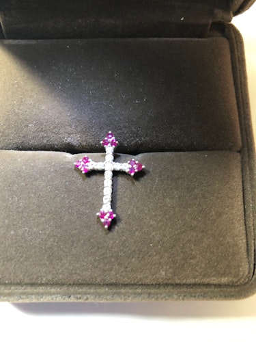 ルビーペンダント k18