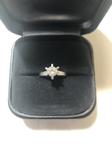 ダイヤモンドリング(指輪) pt900 0.5ct