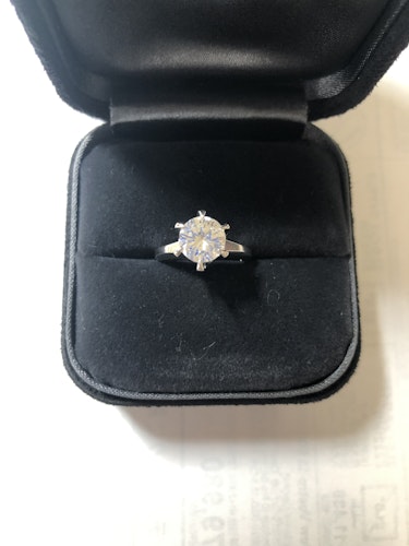 ダイヤモンドリング(指輪) pt900 1.5ct