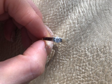 ダイヤモンドリング(指輪) PT900 0.3ct