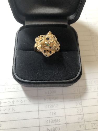 サファイアリング(指輪) 18k