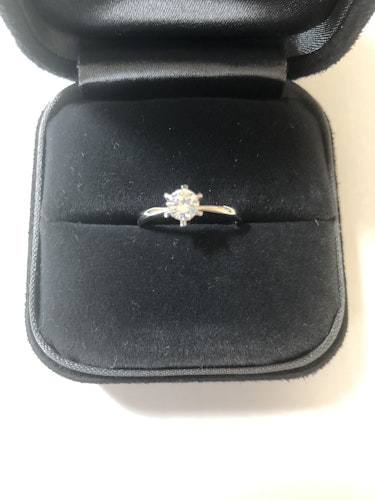 ダイヤモンドリング(指輪) pt900 0.3ct