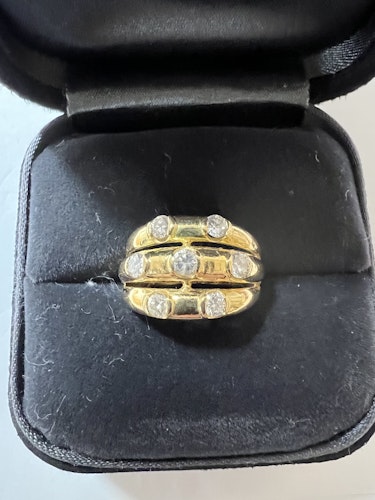 ダイヤモンドリング(指輪) 18K