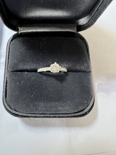 ダイヤモンドリング(指輪) pt900 0.3ct