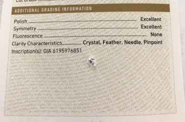 ダイヤモンドルース  0.32ct E VS-1 Excellent