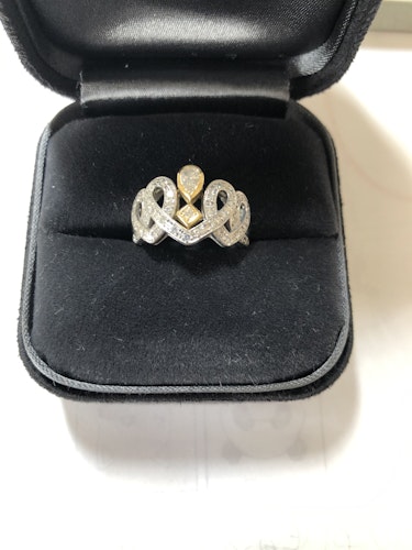 ダイヤモンドリング(指輪) 18k