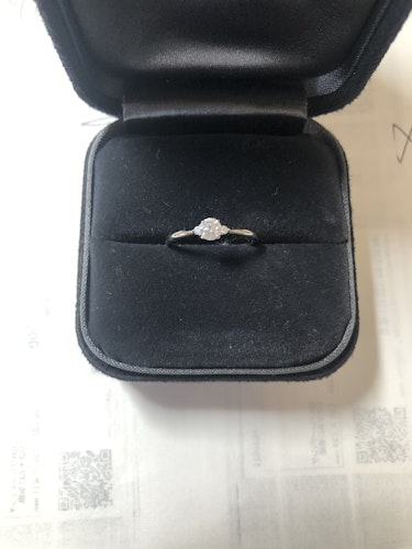 ダイヤモンドリング(指輪) pt900 0.25ct