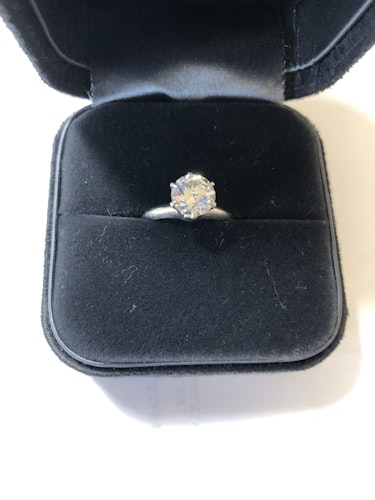 ダイヤモンドリング(指輪) PT850 1.58ct