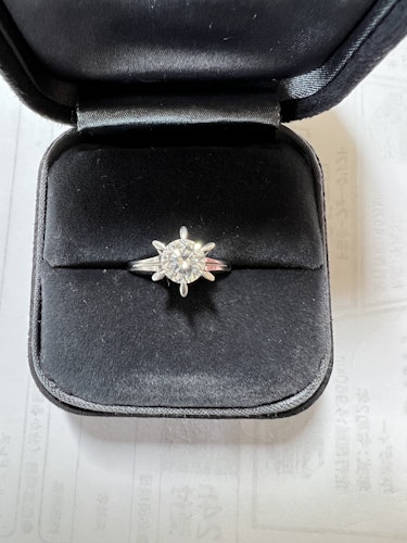 ダイヤモンドリング(指輪) pt900 0.7ct