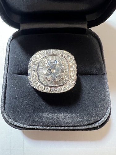 ダイヤモンドリング(指輪) pt900 3ct