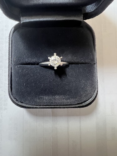 ダイヤモンドリング(指輪) pt900 0.5ct