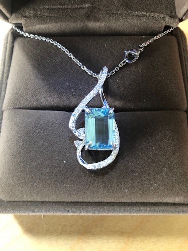 アクアマリンペンダント