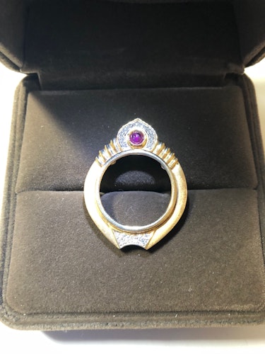 ルビーペンダント k18