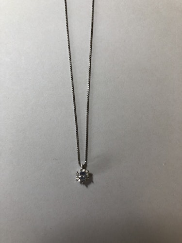 ダイヤモンドネックレス pt900 0.5ct