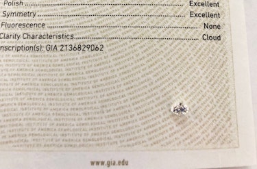 ダイヤモンドルース  0.57ct G VS-2 Excellent