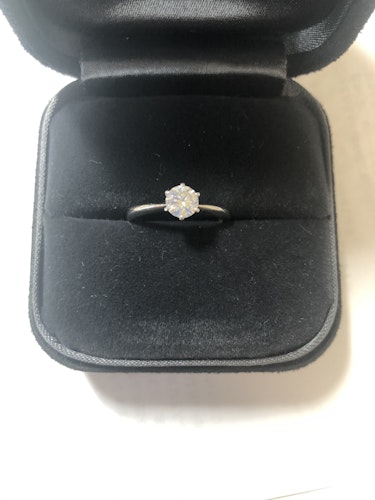 ダイヤモンドリング(指輪) pt900 0.6ct