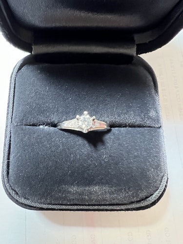 ダイヤモンドリング(指輪) pt900 0.2ct