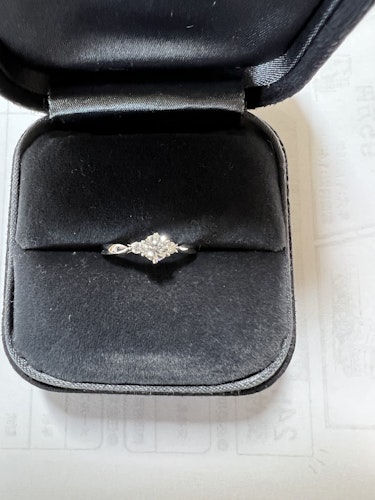 ダイヤモンドリング(指輪) pt900 0.3ct