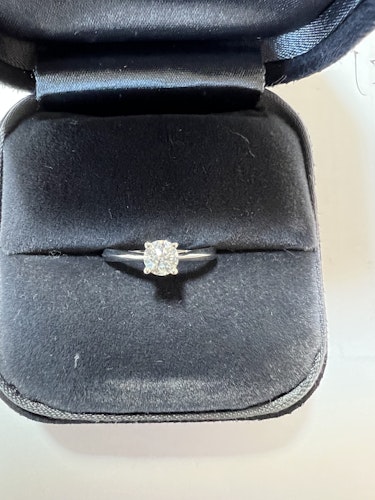 ダイヤモンドリング(指輪) pt900 0.3ct