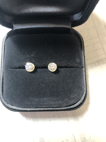 ダイヤモンドイヤリング/ピアス pt900 0.4ct