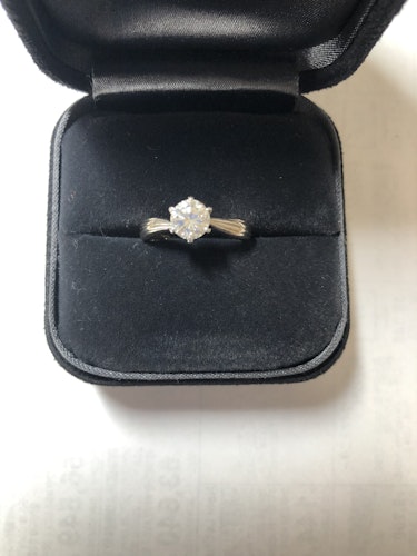 ダイヤモンドリング(指輪) pt900 0.5ct