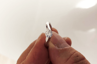 ダイヤモンドリング(指輪) pt900 0.5ct