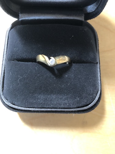 ダイヤモンドリング(指輪) 18k 0.2ct