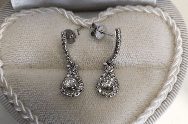 ダイヤモンドイヤリング/ピアス k9 0.42ct