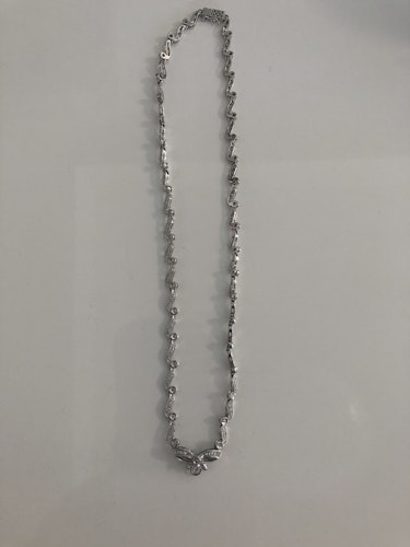 ダイヤモンドネックレス pt900 0.8ct