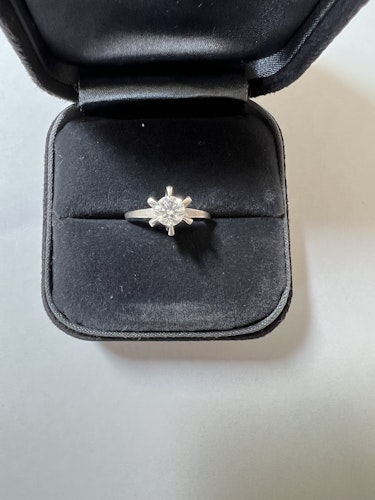 ダイヤモンドリング(指輪) pt900 0.5ct